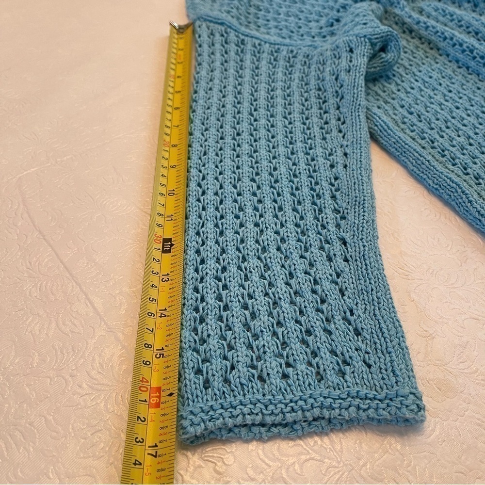 J. Jill Two-Piece Crochet Cotton Sweater and Tank Set - Picture 16 of 16